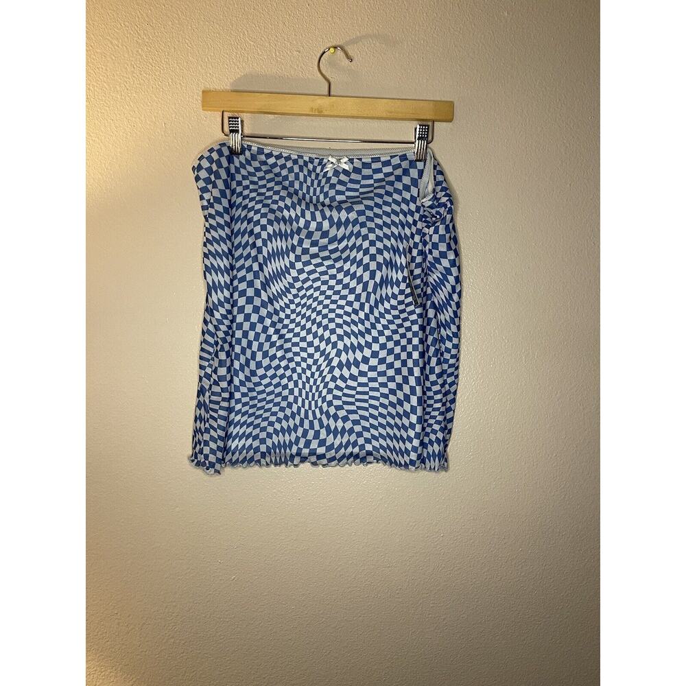 Mosimo Target plus size XXL 2X Plus Size mini skirt skirt NWT Y2K Blue 90s